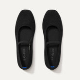 The ReVelvet™ Max Square Mary Jane - ReVelvet™ Black