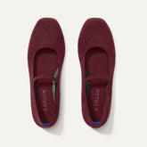 The ReVelvet™ Max Square Mary Jane - ReVelvet™ Syrah