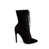 SATISFIED BLACK SUEDE - SM REBOOTED