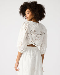MEERA TOP WHITE