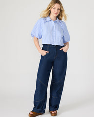 REECE TOP SOFT BLUE