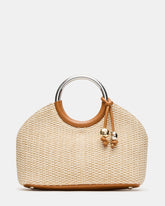 GEENA STRAW BAG LIGHT NATURAL