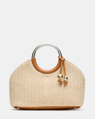 GEENA STRAW BAG LIGHT NATURAL