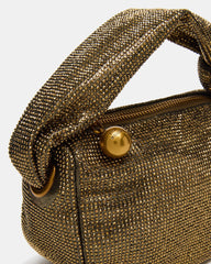 SPARKLY BAG BRONZE