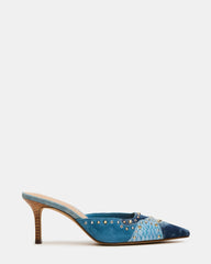 ALEXI DENIM MULTI STUDS