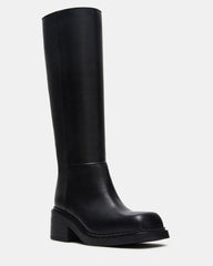 DAVOS BLACK LEATHER