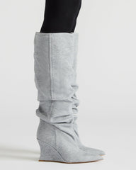 DISTORTION GREY FABRIC