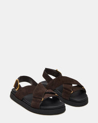 DONELLI BROWN SUEDE