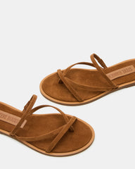 ELLERY CHESTNUT SUEDE
