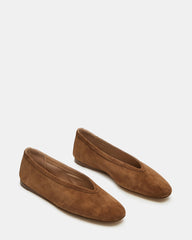 LENI CHESTNUT SUEDE