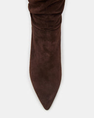 LINGER BROWN SUEDE