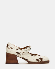 LISBON BROWN COW PRINT