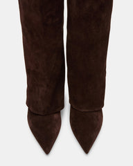 LUCA BROWN SUEDE