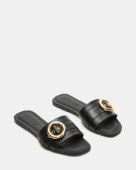 REEF BLACK LEATHER