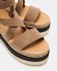SOREN TAUPE SUEDE
