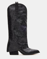 SORVINO EMBOSSED BLACK LEATHER - SM REBOOTED