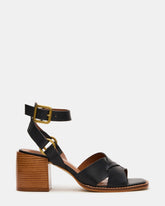 TRURO BLACK LEATHER