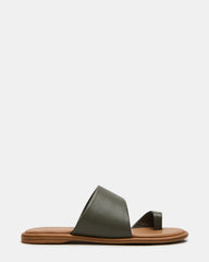 ZANI OLIVE LEATHER