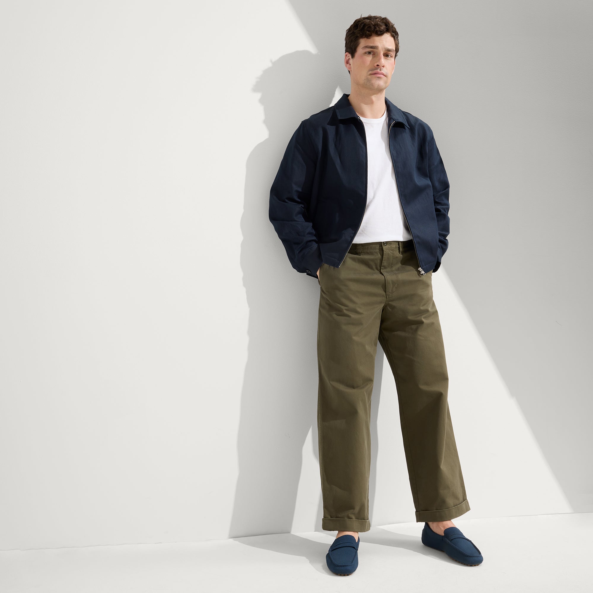 The Driving Loafer - Navy