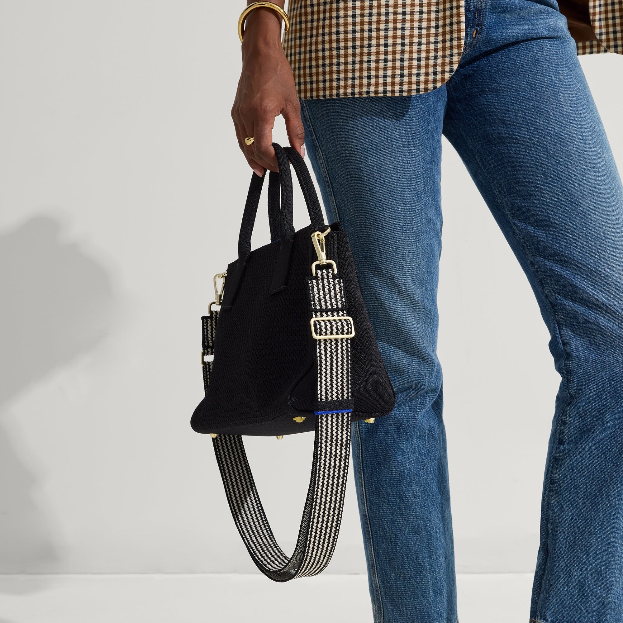 The Crossbody Strap - Salt and Pepper