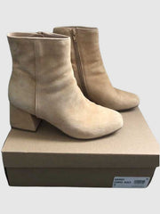 DAVIST CAMEL SUEDE BOOTIE - SM REBOOTED
