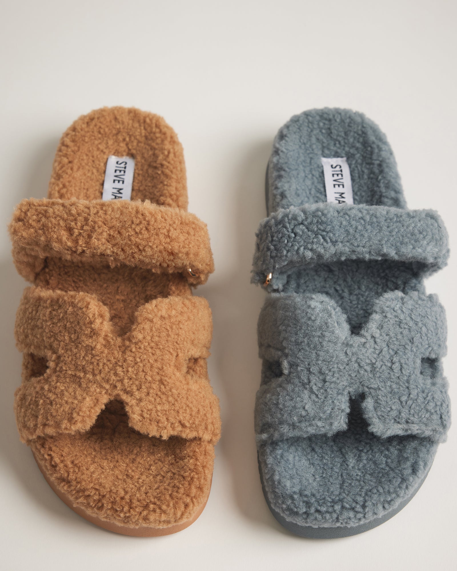 MAYVEN FAUX SHEARLING BLUE - SM REBOOTED