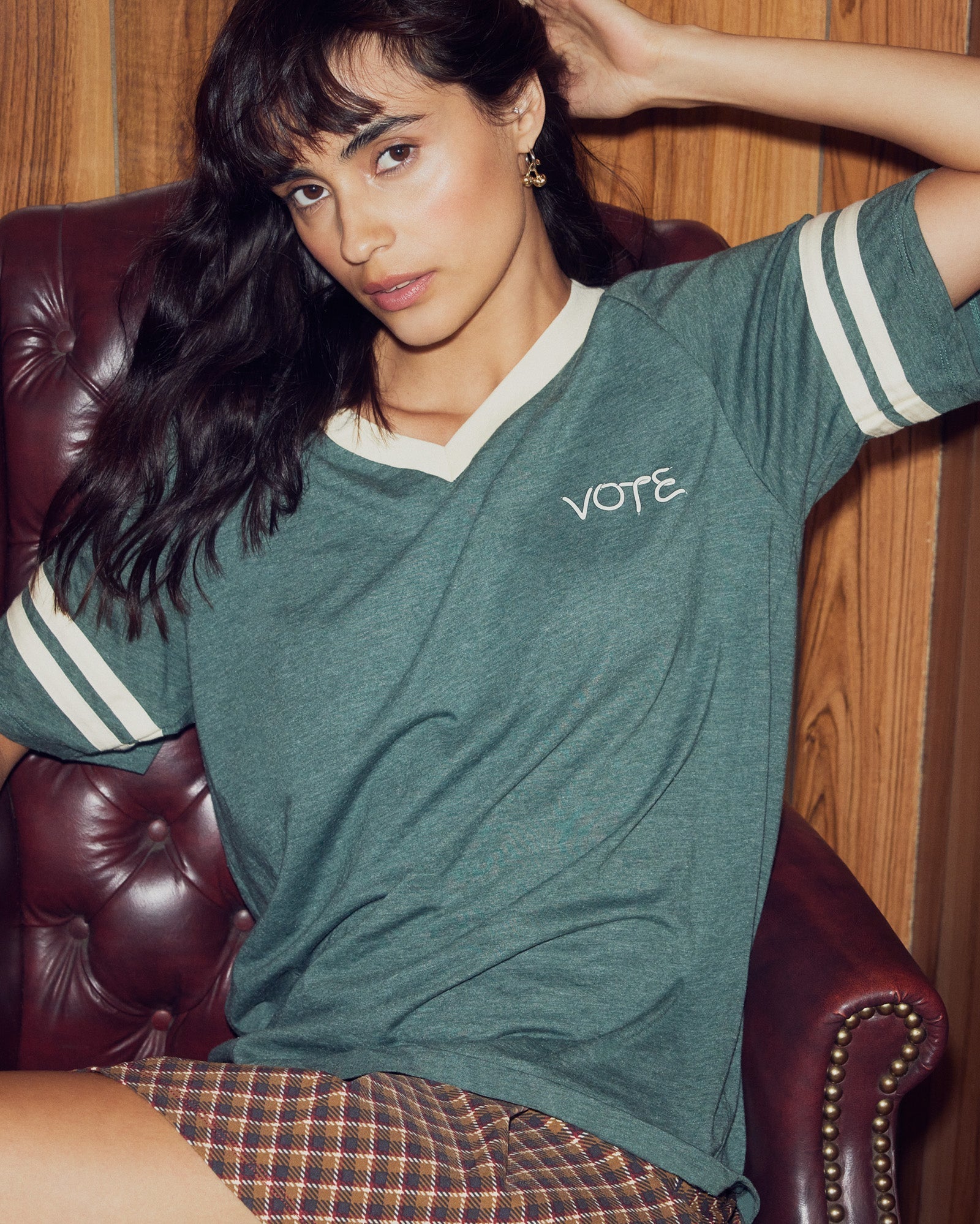 VOTE TEE GREEN