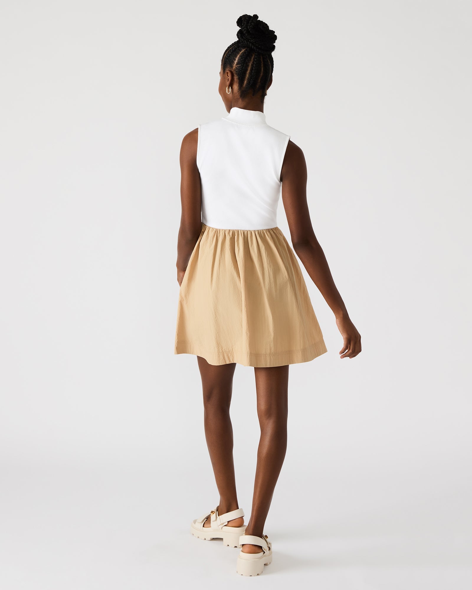 LYON DRESS TAUPE