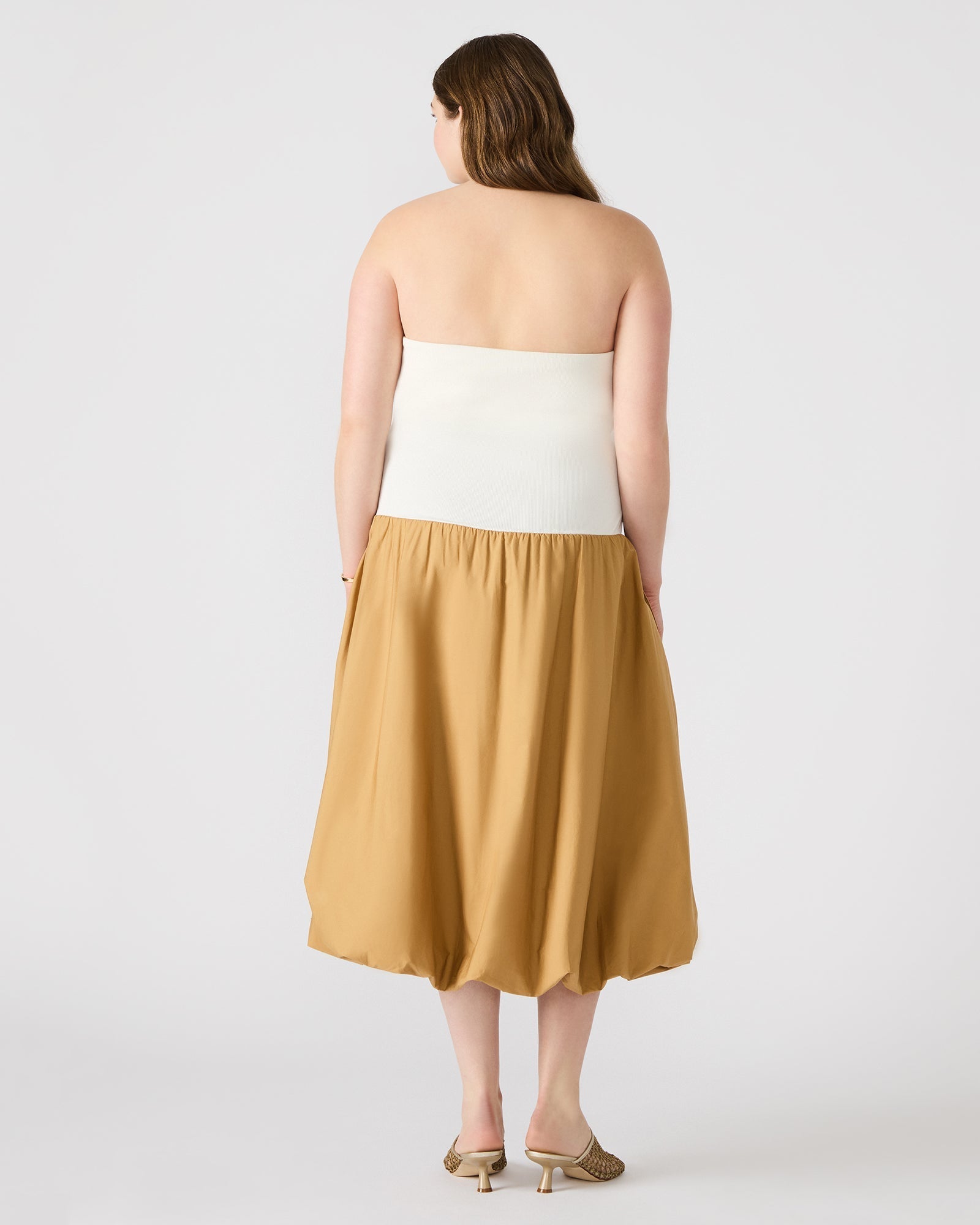 OLIVER DRESS TAUPE