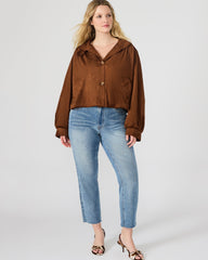 DIERDRA JACKET CHICORY COFFEE