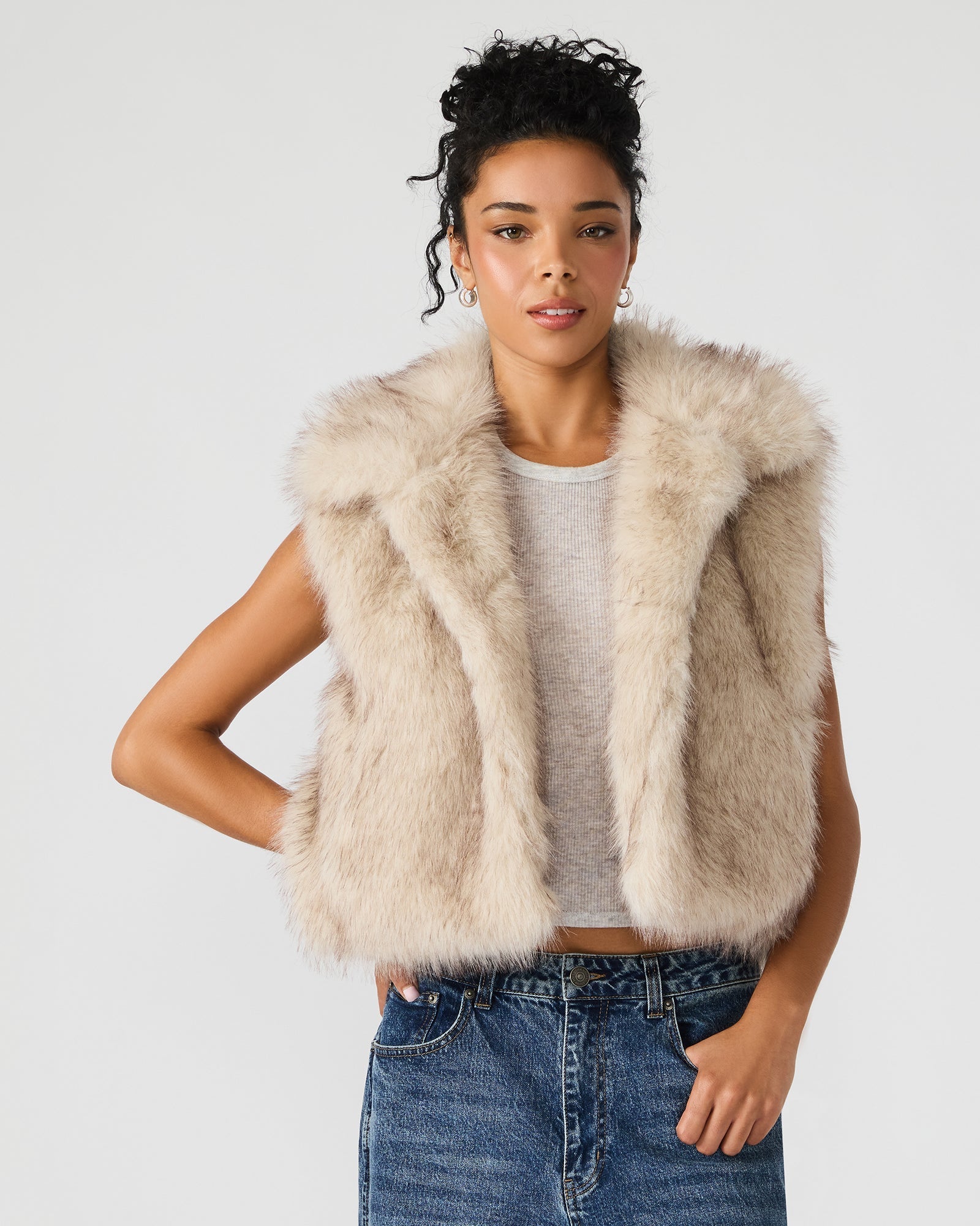 SAFIRA VEST NATURAL
