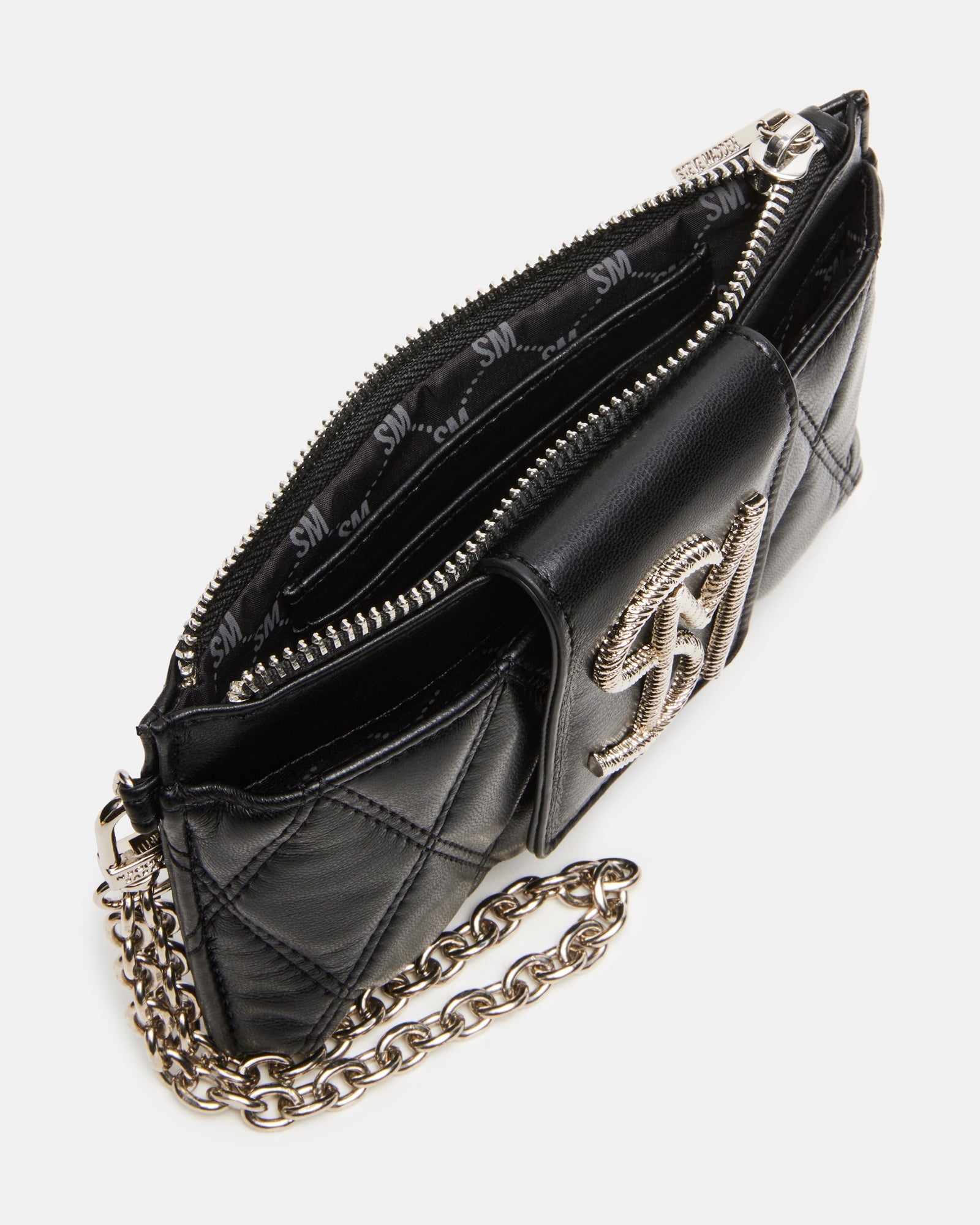 CHEV2 WALLET BLACK