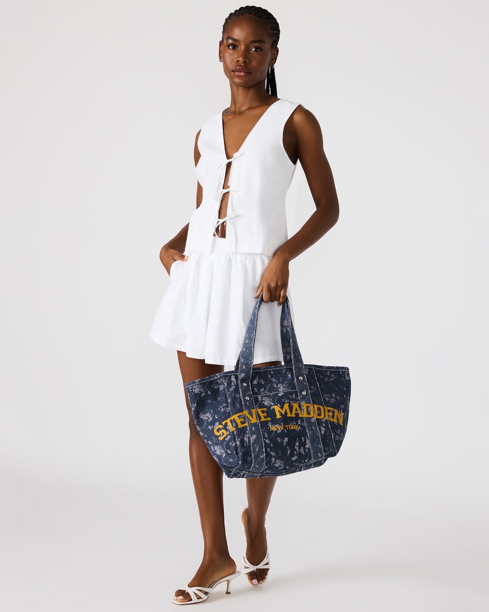 DEVYN BAG DENIM FABRIC