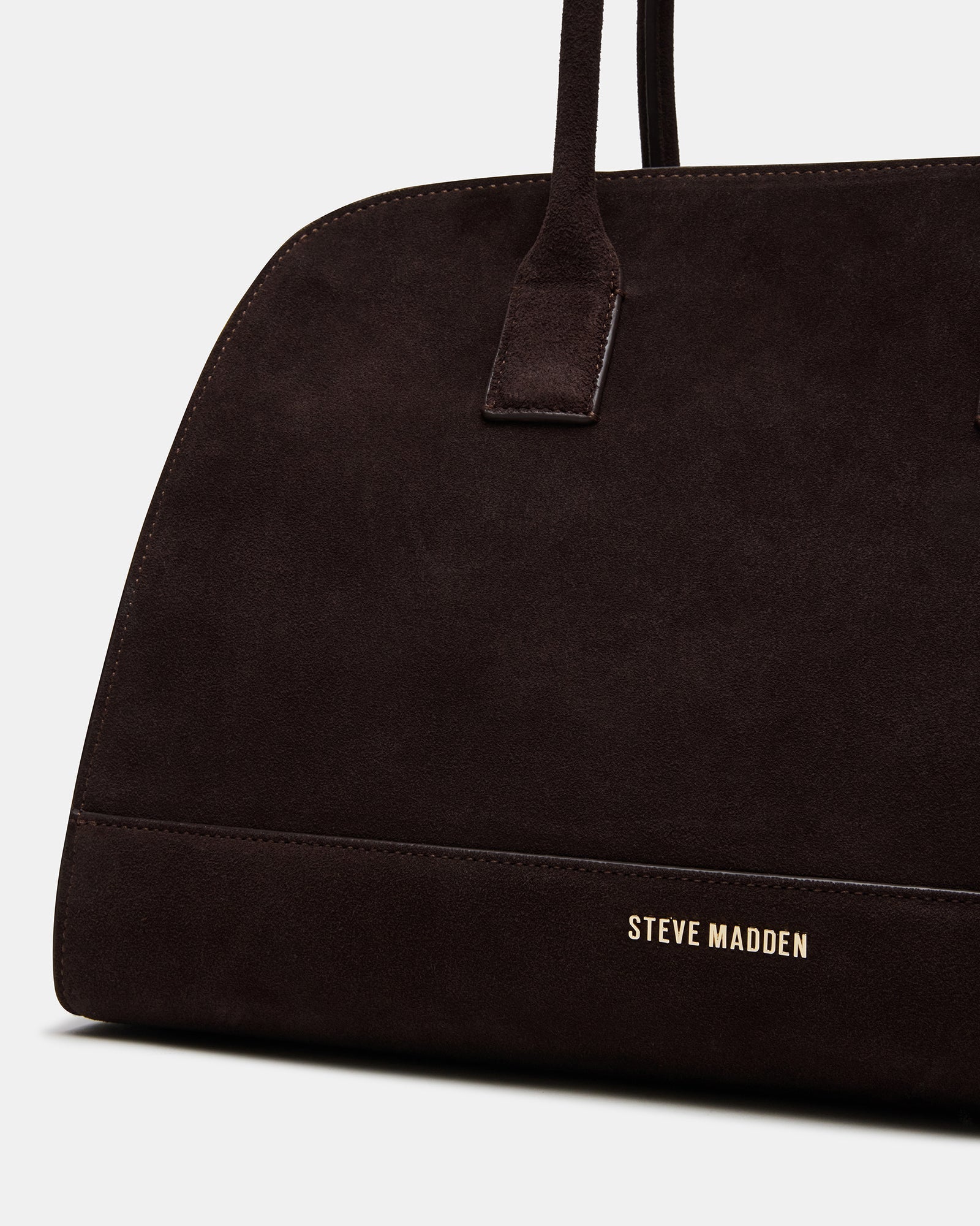 LENI FLAT AND HEIDEE BAG BROWN SUEDE BUNDLE