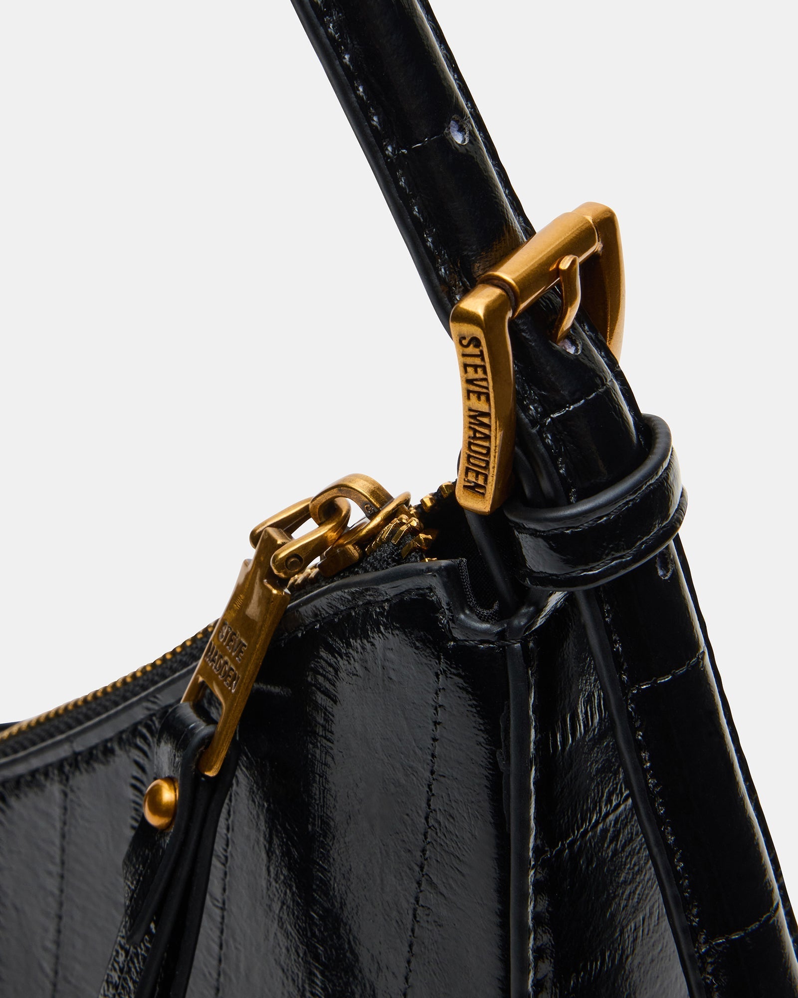 SMITH BAG BLACK EEL