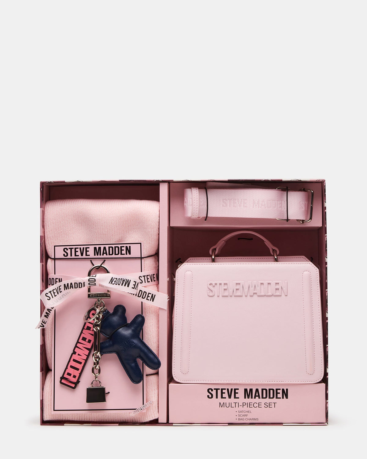EVELYN CHARM BOX GIFT SET PINK
