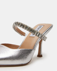 BRECKI SILVER LEATHER RHINESTONES - SM REBOOTED