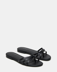 CALISSI BLACK LEATHER