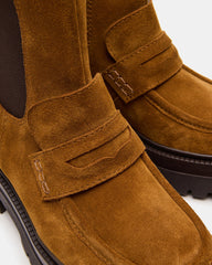CONWAY COGNAC SUEDE