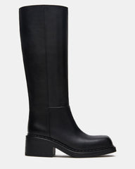 DAVOS BLACK LEATHER