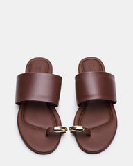 DECADENT BROWN LEATHER