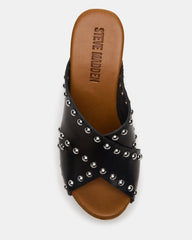 DEMI BLACK LEATHER