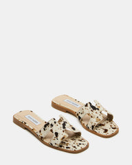 HADYN TAN COW PRINT