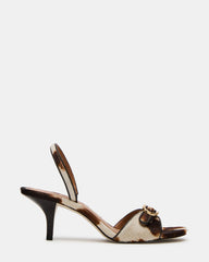 HENRIETTA BROWN COW PRINT