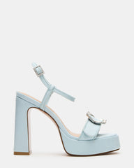 LIANDRA BUCKLE BLUE SATIN