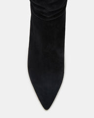 LINGER BLACK SUEDE