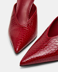 LITA RED CROCODILE