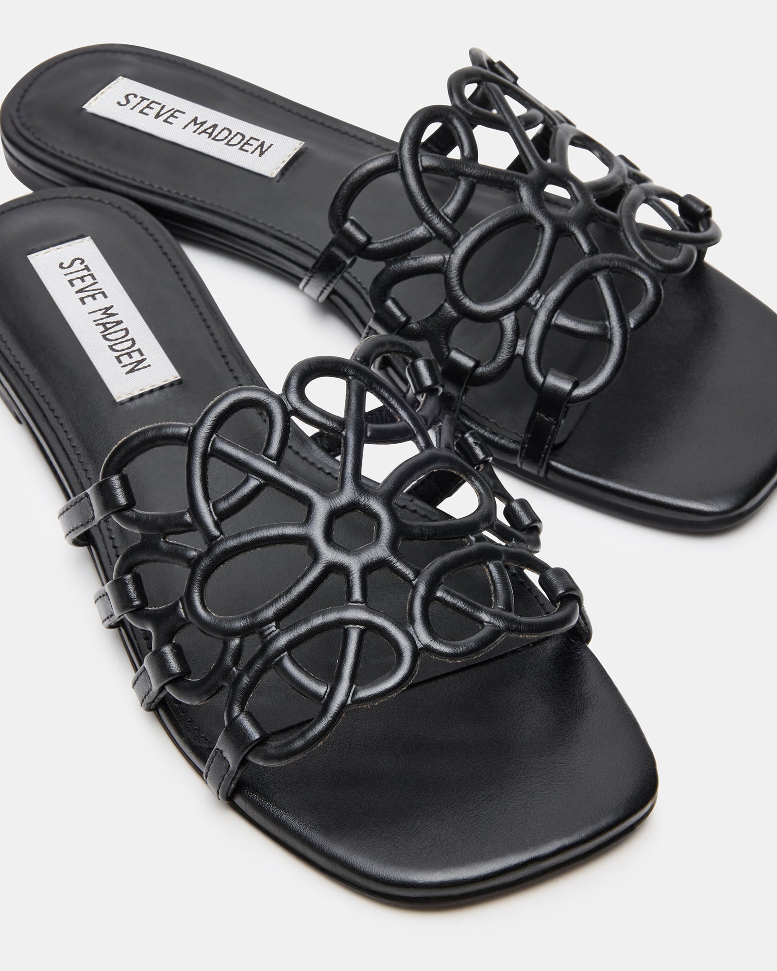 LOTUS BLACK LEATHER