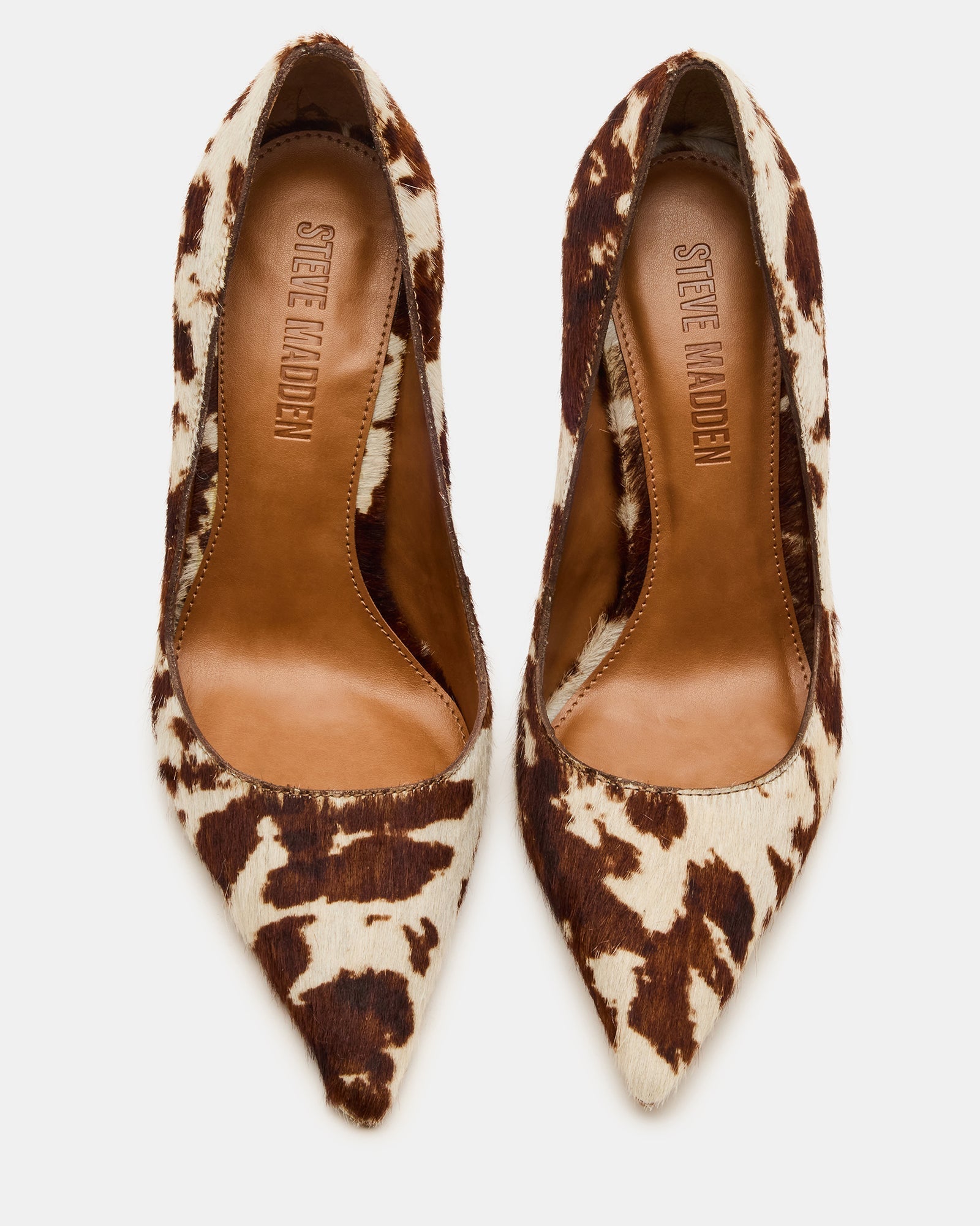NOIR BROWN COW PRINT