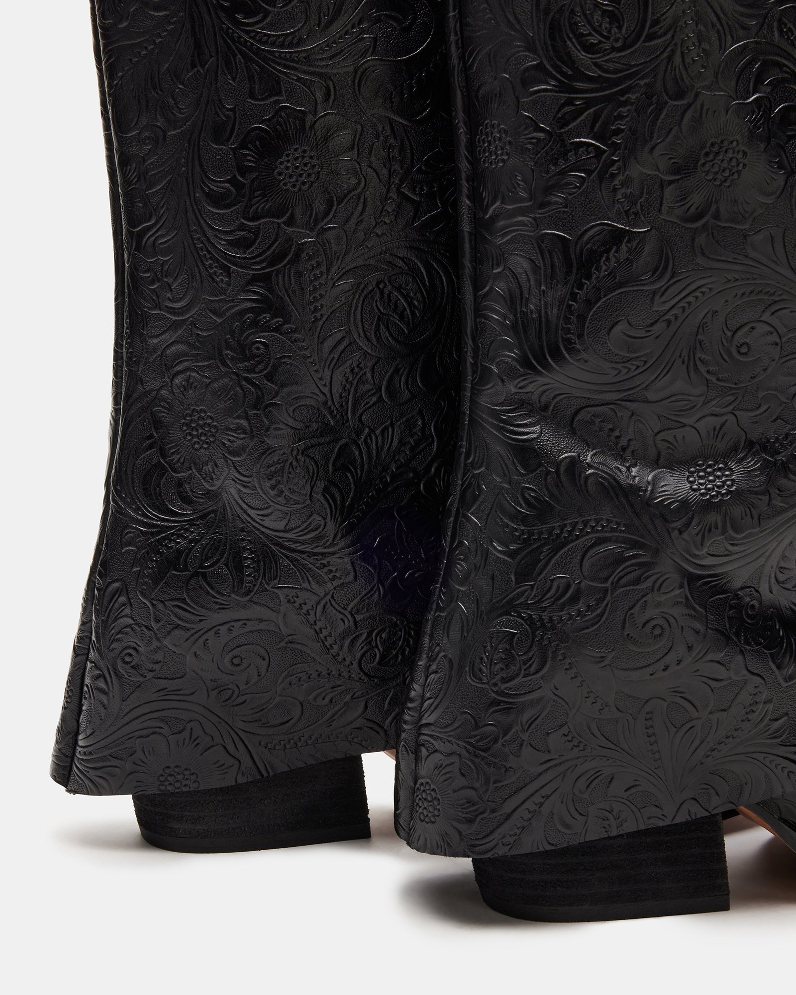 SORVINO EMBOSSED BLACK LEATHER - SM REBOOTED